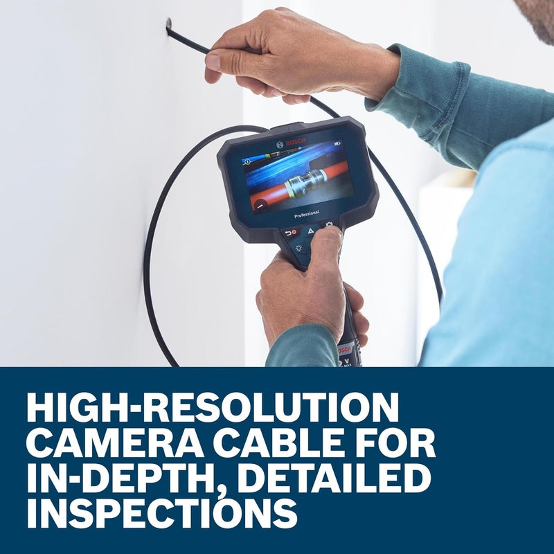 BOSCH GIC-CC5-8 Inspection Camera Cable - 5 Ft High-Resolution, Durable, IP67 Rated for HVAC & Home Inspections - Image 5